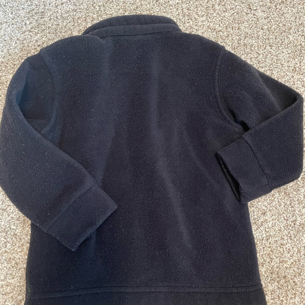 Columbia Fleece Full Zip Black Jacket - Picture 3 of 3